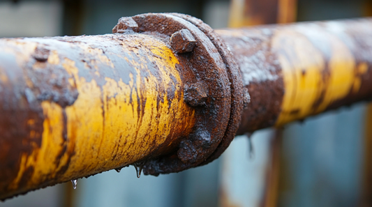 Rusted pipe