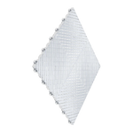 Swisstrax SmoothTrax Pro Pearl Silver floor tile