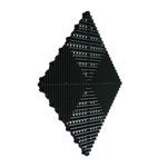 Swisstrax Ribtrax Pro Jet Black floor tile