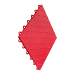 Swisstrax Diamondtrax Home Racing Red floor tile