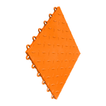 Swisstrax Diamondtrax Home Tropical Orange floor tile