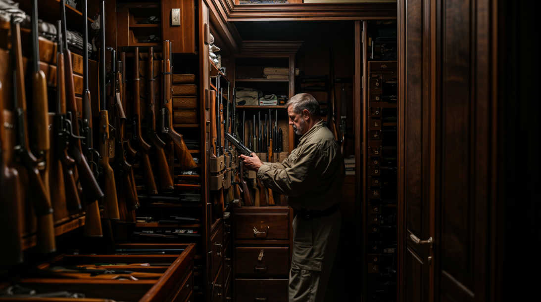 Long-Term Gun Storage Cabinet