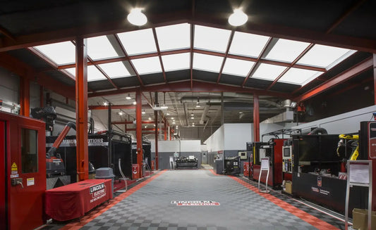Swisstrax warehouse flooring