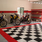 Checkerboard Garage: Swisstrax Ribtrax (Jet Black, Racing Red, Pearl Silver, Arctic White)
