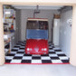 Single Space Garage: Swisstrax Ribtrax (Jet Black, Arctic White)