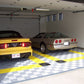 2-Stall Garage: Swisstrax Ribtrax (Citrus Yellow, Jet Black, Pearl Silver)