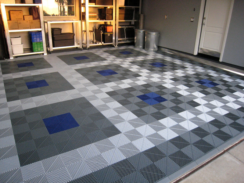 Squared Garage: Swisstrax Ribtrax (Pearl Silver, Slate Grey, Royal Blue)