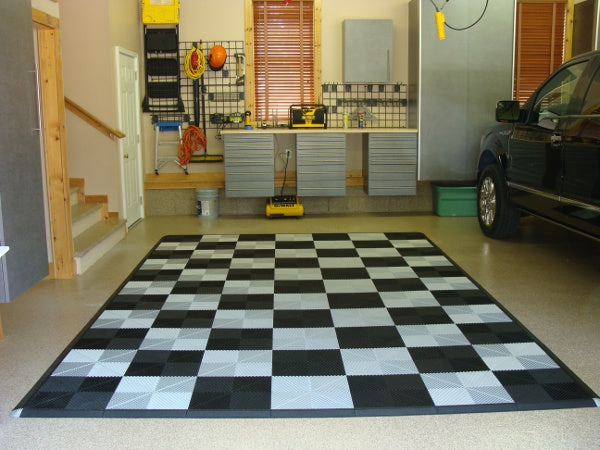 Checkerboard Swisstrax Ribtrax Floor Pad