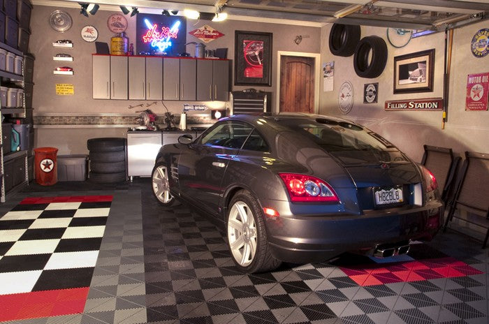 Swisstrax Race Garage: Ribtrax (Jet Black, Slate Grey, Racing Red, Arctic White)