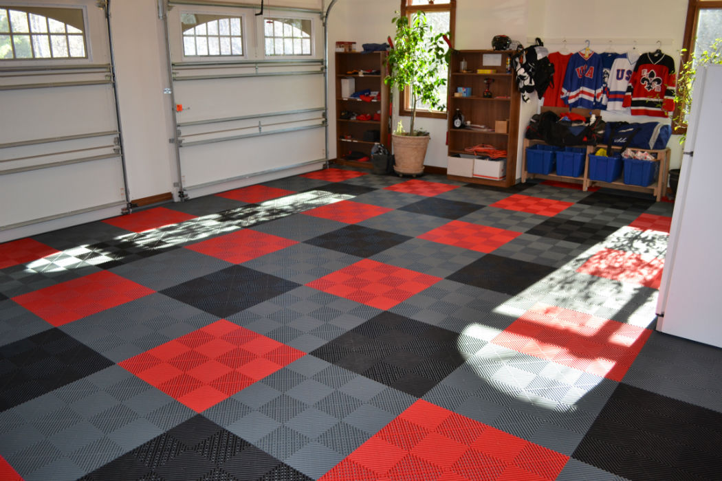 Cooper Window Garage: Swisstrax Ribtrax (Racing Red, Slate Grey, Jet Black)