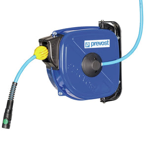 Prevost DRFB Series - Hose reel w/ safety retraction PU/PVC hose