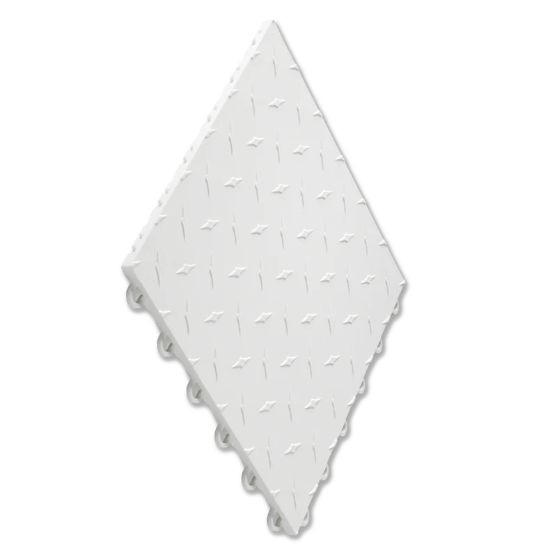 Swisstrax Diamondtrax Pro Arctic White floor tile