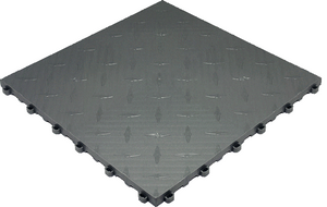 Swisstrax Diamondtrax Pro Slate Grey floor tile