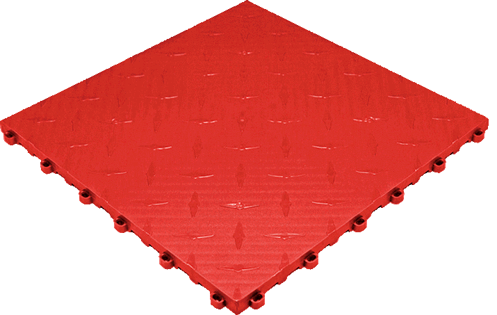 Swisstrax Diamondtrax Pro Racing Red floor tile