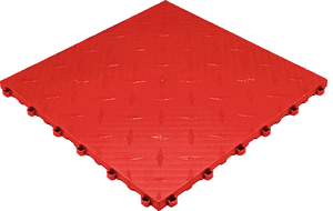 Swisstrax Diamondtrax Pro Racing Red floor tile