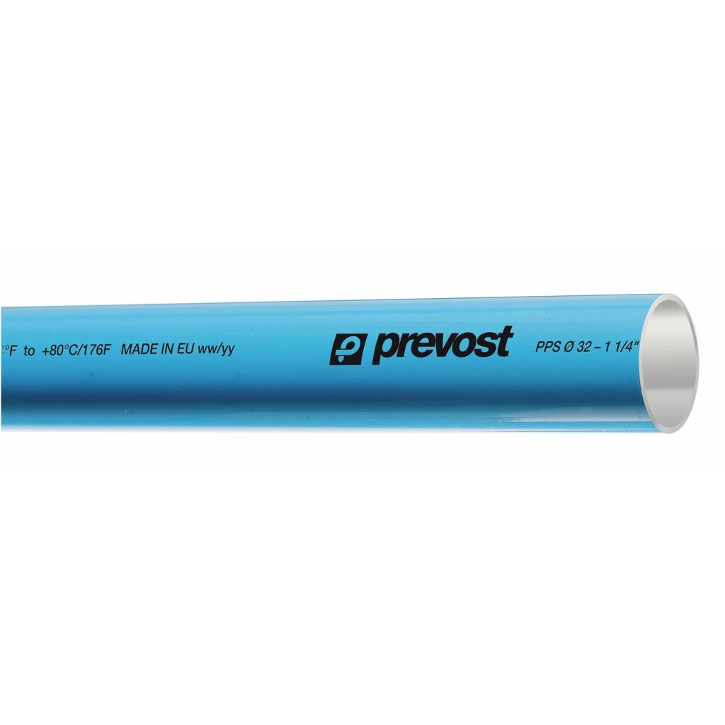 Prevost PPS Aluminium blue pipe for compressed air
