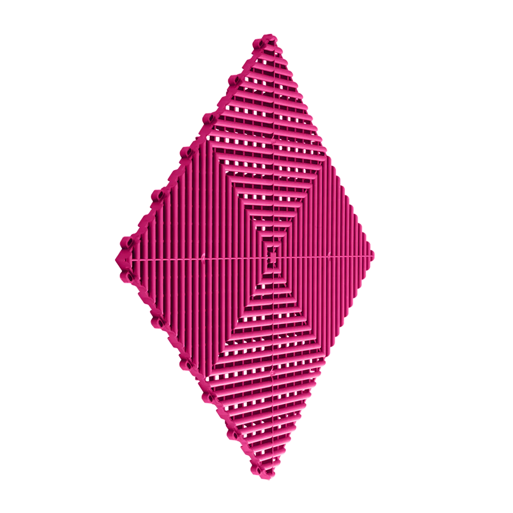Swisstrax Ribtrax Pro Carnival Pink floor tile 