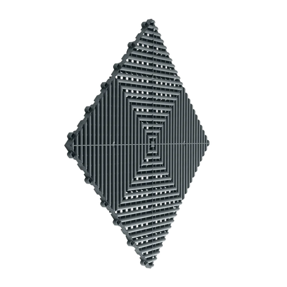 Swisstrax Ribtrax Pro Pearl Grey floor tile 