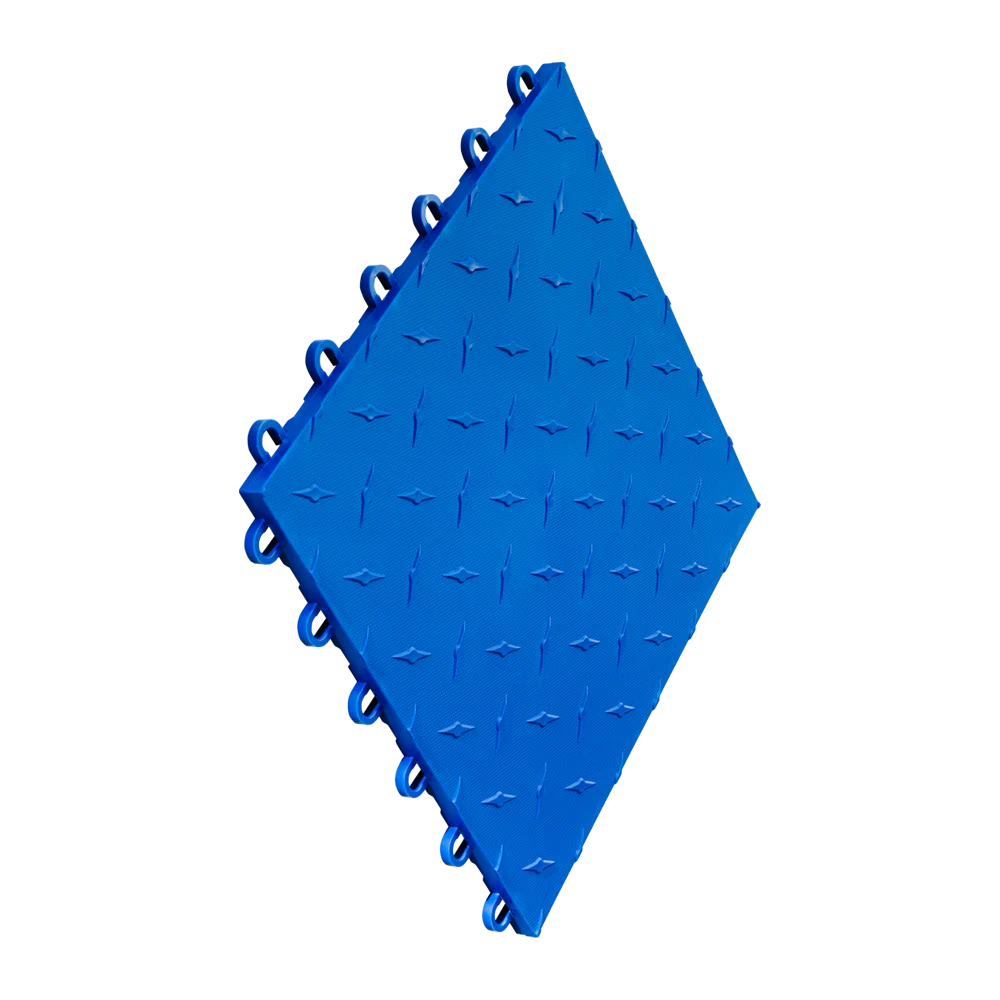 Swisstrax Diamondtrax Home Royal Blue floor tile