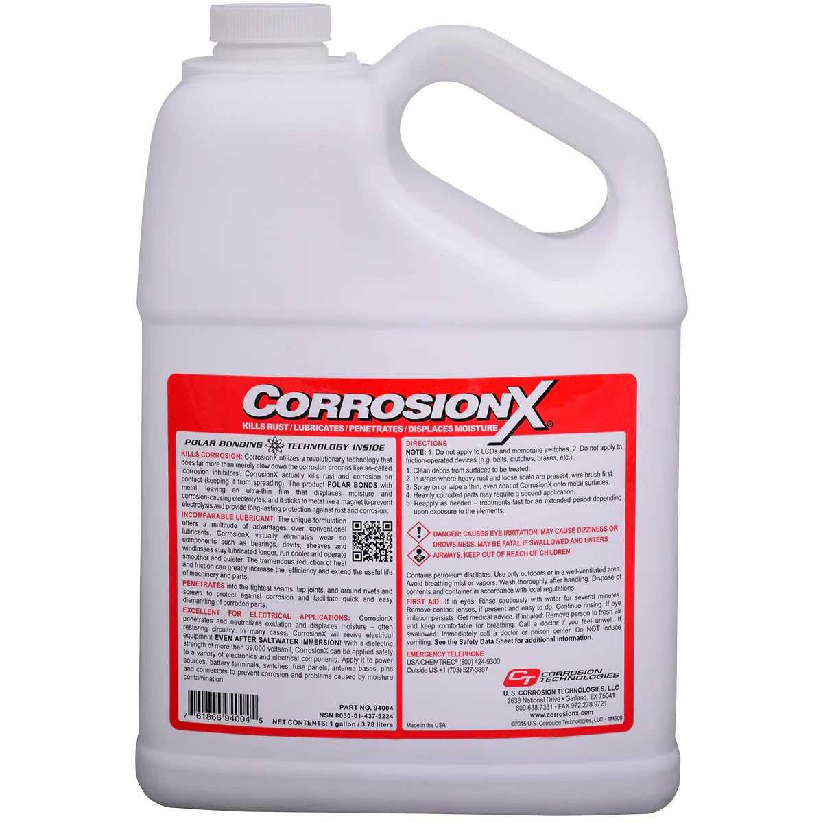 CorrosionX 1gal rust prevention liquid