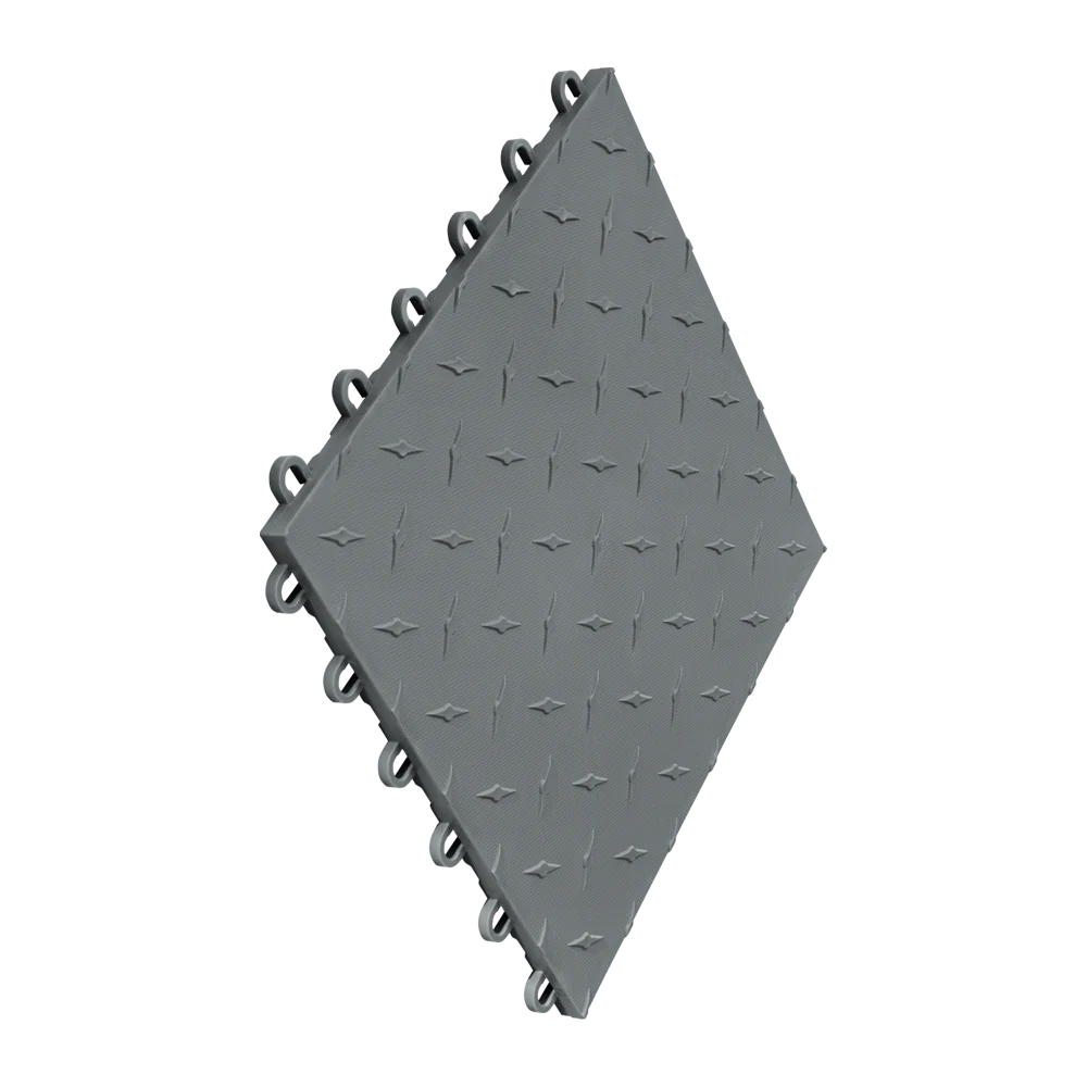 Swisstrax Diamondtrax Home Slate Grey floor tile
