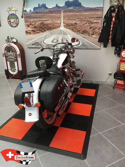Swisstrax Ribtrax Motorcycle Mats