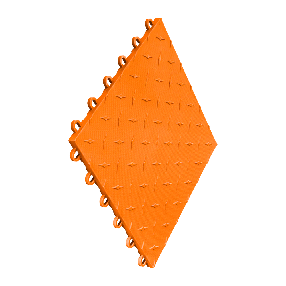 Swisstrax Diamondtrax Home Tropical Orange floor tile