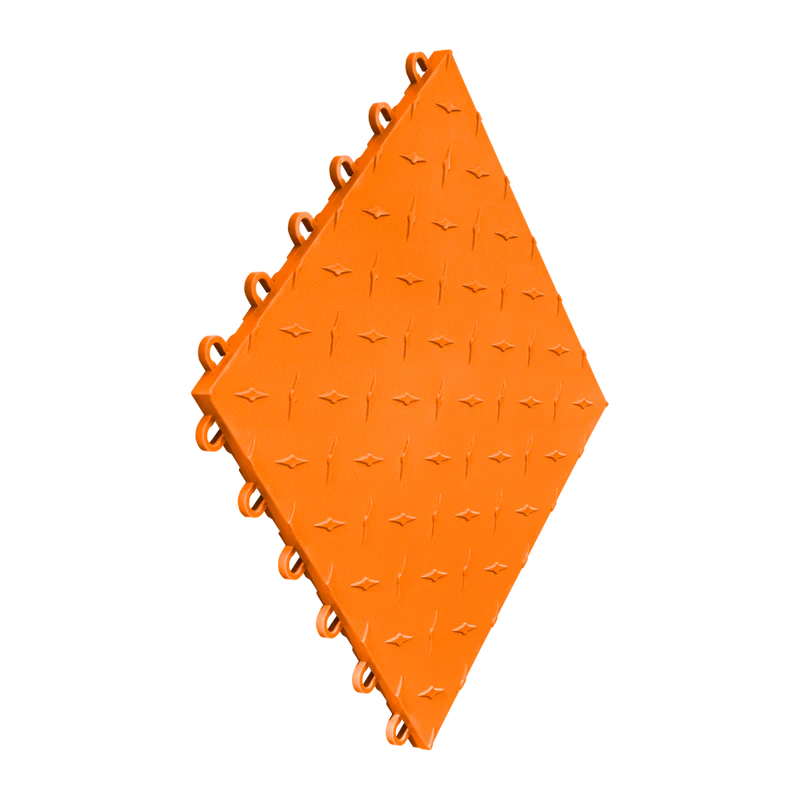 Swisstrax Diamondtrax Pro Tropical Orange floor tile